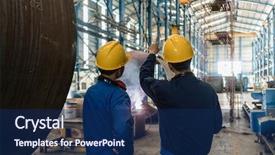  Presentation with asian - Amazing theme having supervising the fabrication of industrial backdrop and a navy blue colored foreground