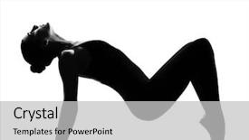  Presentation with tall - PPT theme enhanced with suppl - beautiful caucasian tall woman ballet background and a light gray colored foreground