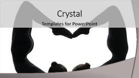  Presentation with women - PPT layouts having suppl - two women contortionist practicing gymnastic background and a light gray colored foreground