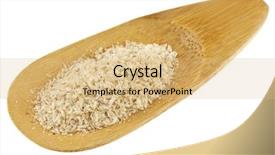  Presentation with dietary fiber - Cool new theme with supplement source of soluble fiber backdrop and a coral colored foreground