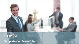  Presentation with hand shake law office - Audience pleasing PPT theme consisting of suppliers meetings - businessman with hand backdrop and a seafoam green colored foreground