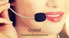  Presentation with smiling kids at summer camp - Presentation design consisting of support staff - young call-centre assistant smiling background and a  colored foreground