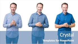  Presentation with stone cross all things work together - Presentation having sure - collage of handsome senior man background and a teal colored foreground