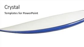  Presentation with clipping - Beautiful theme featuring surf board with clipping path backdrop and a white colored foreground