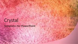  Presentation with pastel color - PPT layouts enhanced with surface for your design gradient background and a coral colored foreground