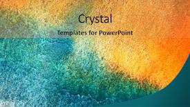  Presentation with pastel color - Slide deck enhanced with surface for your design gradient background and a light gray colored foreground