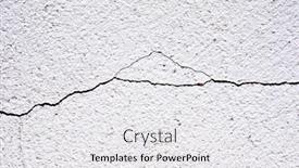  Presentation with wall paint - Amazing PPT theme having surface-of-a-wall backdrop and a white colored foreground