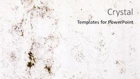  Presentation with wall paint - Cool new slide deck with surface-of-a-wall backdrop and a sky blue colored foreground