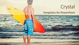  Presentation with professional - Slide set enhanced with worker drying papers using press background and a gray colored foreground