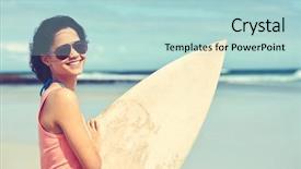  Presentation with beach - Cool new slides with medical concept nail disease - medical backdrop and a  colored foreground.