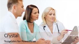  Presentation with medical concept - Audience pleasing slides consisting of bone surgeon - healthcare and medical concept backdrop and a coral colored foreground