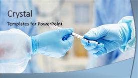  Presentation with operating room - Audience pleasing PPT layouts consisting of surgical - surgery medicine and people concept backdrop and a light blue colored foreground