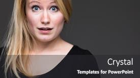  Presentation with lactation young woman breastfeeding - Slide deck consisting of surprise-awe-young-woman-being background and a dark gray colored foreground