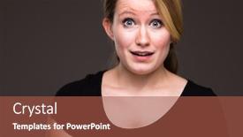  Presentation with lactation young woman breastfeeding - Amazing presentation design having surprise-awe-young-woman-being backdrop and a red colored foreground