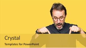  Presentation with catholic faith - Amazing presentation design having surprising faith - middle age priest man wearing backdrop and a yellow colored foreground