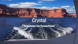  Presentation with powell river - Presentation with surround the lake lake powell background and a  colored foreground