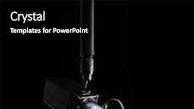  Presentation with surveillance - Colorful theme enhanced with surveillance camera backdrop and a black colored foreground