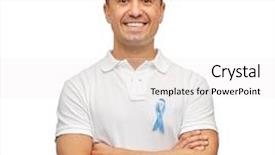  Presentation with aged care - Slide deck featuring survivor - medicine health care gesture background and a white colored foreground