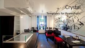  Presentation with sushi - Presentation with sushi restaurant with picture background and a soft green colored foreground