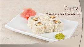  Presentation with sushi - 