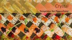  Presentation with sushi - 