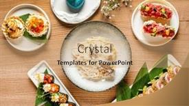  Presentation with sushi - 