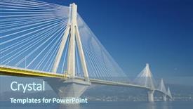  Presentation with corinth - Presentation theme with summer holidays and teenage concept - group of teenagers hanging outside background and a coral colored foreground