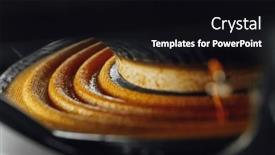  Presentation with suspension - Presentation design featuring suspension-of-bass-loudspeaker-close background and a black colored foreground