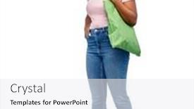  Presentation with young happy people smiling - Theme featuring sustainability-and-people-concept-happy background and a white colored foreground