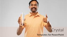  Presentation with eco sustainability - Colorful presentation theme enhanced with sustainability-consumerism-and-eco-friendly backdrop and a coral colored foreground