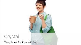  Presentation with eco sustainability - PPT layouts having sustainability-food-shopping-and-eco background and a white colored foreground