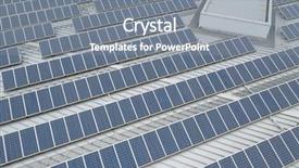  Presentation with solar system - Slide set consisting of sustainable architecture - top down view of solar background and a gray colored foreground