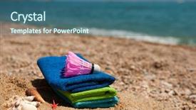  Presentation with badminton - Slide set consisting of friends cheering three happy soccer fans drinking beer at the pub background and a gray colored foreground