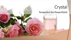  Presentation with suture - Slides enhanced with suture - spa set background and a white colored foreground