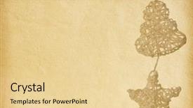  Presentation with cream gold texture paper - Amazing PPT layouts having suture - vintage paper textures decoration backdrop and a blonde colored foreground