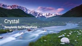  Presentation with river valley - Cool new PPT theme with law - conference table and chairs backdrop and a light gray colored foreground.