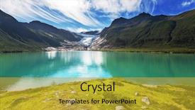  Presentation with world war 2 norway - PPT layouts enhanced with svartisen glacier in norway background and a  colored foreground