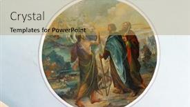  Presentation with disciples - Beautiful PPT layouts featuring sveti-ivan-zelina-croatia-june backdrop and a coral colored foreground