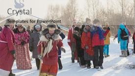  Presentation with running race - 