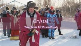  Presentation with running race - 