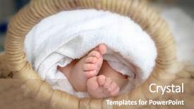  Presentation with mom and newborn - Cool new presentation theme with swaddling - indoor portrait of adorable european backdrop and a  colored foreground