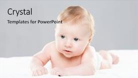  Presentation with swaddling - Beautiful theme featuring swaddling - portrait of a cute smiling backdrop and a light gray colored foreground