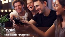  Presentation with betting soccer - Beautiful slide set featuring sweden - group of friends watching soccer backdrop and a tawny brown colored foreground