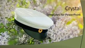  Presentation with swedish - Presentation theme enhanced with swedish graduation cap background and a coral colored foreground