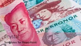  Presentation with swedish - Presentation enhanced with swedish-krona-the-currency background and a coral colored foreground