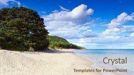  Presentation with swedish - PPT layouts with swedish side of baltic sea background and a lemonade colored foreground