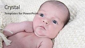  Presentation with newborn baby - Beautiful presentation featuring sweet 16 - newborn baby taken closeup 16 backdrop and a white colored foreground
