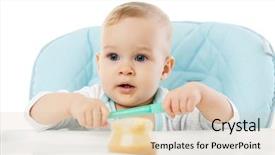  Presentation with eat - Amazing slide deck having male architect in office backdrop and a light gray colored foreground