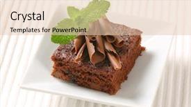  Presentation with chocolate - Beautiful PPT layouts featuring old camera and tree branches backdrop and a tawny brown colored foreground.