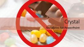  Presentation with diet low carb - Beautiful slides featuring low carb diet fattening backdrop and a coral colored foreground